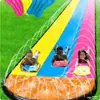 Resbaladilla de Agua de PVC Modelo Nuevo Transfronteriza para Niños, para Dos o Tres Personas, Tabla de Surf Acuática para Césped al Aire Libre para Padres e Hijos, Venta Directa del Fabricante
