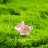 Micro Paisaje Luminoso Dinosaurio Triceratops Musgo Paisajismo Resina DIY Artesanía Decoración Animal Adornos Pequeños Lindos