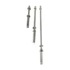 Soporte de Tubería Abrazadera de Tubería de Acero Inoxidable 304 Varilla Roscada de 20 cm Soporte de Tubería de Fijación Ajustable Accesorios para Tuberías Abrazadera de Tubería