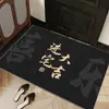 Nuevo felpudo de entrada estilo chino alfombra de terciopelo de cristal recibidor alfombrilla antideslizante para entrada felpudo de entrada zona para cambiarse los zapatos alfombrilla de suelo absorbente de agua