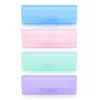 Caja de Gafas de Plástico Simple Portátil Almacenamiento de Gafas para Miopía Presbicia Fábrica Avanzada Alto Valor de Color Caja para Ojos Venta al por Mayor