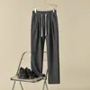 Pantalones de Verano de Moda para Hombre Versátiles Pantalones Deportivos de Pierna Ancha Nuevos 2025 Pantalones Casuales Pantalones de Pierna Recta de Moda Pantalones de Chándal para Hombre