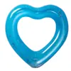 Anillo de Natación Nuevo Amor Transfronterizo de Comercio Exterior de Fábrica Anillo de Natación Inflable de PVC Espeso con Forma de Corazón para Adultos Venta al por Mayor