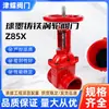 Válvula Gaveta de Fixação por Grampo para Atacado em Chengdu com Haste Exposta, Válvula Gaveta com Haste Oculta Tipo Ranhura, Válvula Gaveta com Sede Elástica de Ferro Fundido Nodular, Válvula de Combate a Incêndio