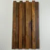 Fábrica de Origen Rejilla de Fibra de Madera de Bambú WPC Pared de Fondo Interior OEM Personalizado Madera Plástico Tablero Gran Muralla Muestra Gratuita Colección