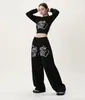 Pantalones de chándal de Hip-Hop Americano Retro Ins High Street para Danza Callejera Transfronteriza Bailarín de Jazz de Comercio Exterior