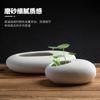 Cuenco de Cerámica de Nenúfar para Planta de Centella Hidropónica, Maceta Simple Creativa para Plantas Verdes en Casa Cultivadas en Agua
