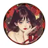 Insignias Personalizadas de Dibujos Animados y Anime, Broches Autoimpresos, Merchandising de Anime, Insignias Flash de Doble Cara