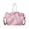 Bolsa de Nube con Cordón de Estilo Casual Simple para Mujer 2026 Nueva Gran Capacidad Versátil para Viajes Diarios Bolso de Hombro Cruzado Tote