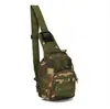 Bolsa de Ombro Tática Camuflada Personalizada Kaiqizhe Tecido Oxford 600D Bolsa de Ombro Tática Personalização