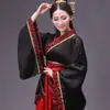 Traje Antigo Feminino Terno Tang Hanfu Regular Dupla Dobra Roupa de Performance Retrato Estilo Fada Vestido Adulto Roupa de Performance para Cerimônia
