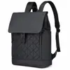 Mochila de negocios casual transfronteriza, mochila para portátil de tendencia de moda transfronteriza, bolsa de mensajero con patrón de diamantes y láser para estudiantes universitarios