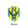 Liga dos Campeões Asiática Quente Transfronteiriça Adesivos Metálicos para Celular Insígnias de Troféu da Liga de Elite Chaveiros Periféricos de Futebol Colares em Estoque