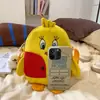 Bolsa Infantil de Dibujos Animados, Nueva Linda Gallinita Bolso Cruzado Casual para Exteriores, Bolso Cruzado de Teléfono de Moda 2026 para Niñas