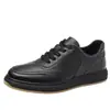 Nuevos zapatos casuales de primavera para hombre, zapatos de cuero transpirables de cuero genuino para hombre, zapatillas blancas, zapatos de hombre, venta al por mayor y dropshipping
