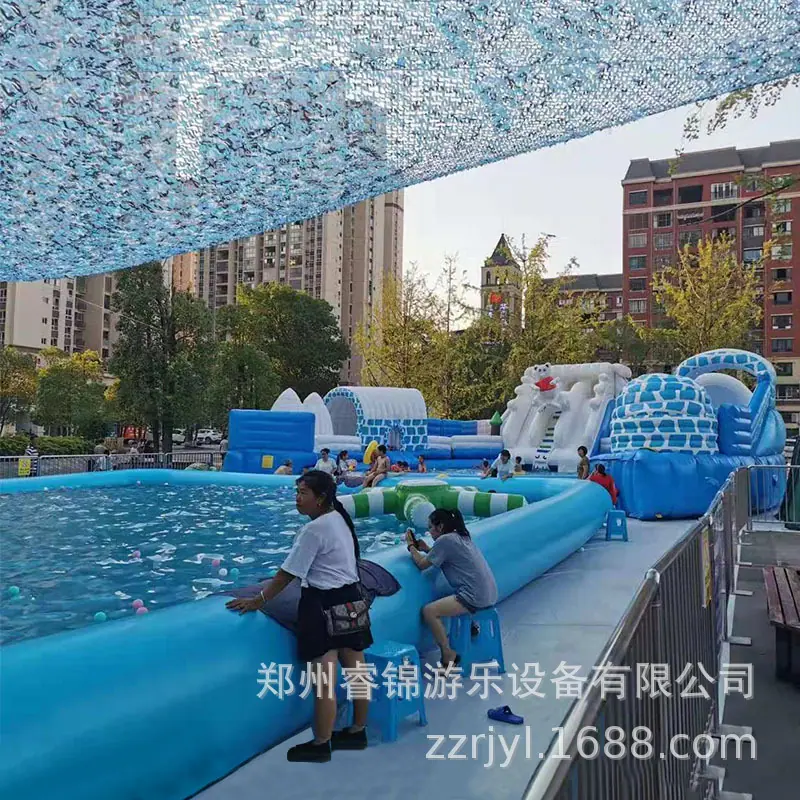 小冰雪充气大水池本
