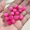 Venta Caliente de Amazon 12*11mm Acrílico Dos Tonos Cuentas Dunden Cuentas Espaciadoras Cuentas Barril Cadena de Teléfono DIY Llavero Mayoreo