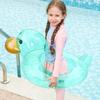 Pato Transparente Anillo de Natación Asiento para Niños Anillo de Natación para Bebé Anillo de Natación Inflable de PVC Salvavidas de Natación Anillo para Axilas