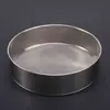 Peneira de Farinha Espessada de Aço Inoxidável 304 Ferramenta de Panificação Peneira Redonda de Farinha Peneira de Aço Inoxidável Peneira para Pó de Remédio Peneira de Malha Fina