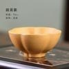 Taza de té pequeña de flor de ciruelo Yixing, venta al por mayor, mineral crudo, arena púrpura, juego de té de kung fu, taza individual, taza de té de cerámica pura, totalmente hecha a mano