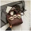 Design de Nicho, Bolsa de Mão Divertida e Engraçada de Boneca Desenho Animado, Estampa de Leopardo na Moda, Nova Bolsa de Ombro Transversal Fashion e Fofa