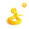 Impresión 3D articulación de serpiente víbora móvil decoración de mano modelo de animal artesanía decoración regalo descuento por cantidad grande
