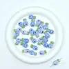 Cuentas Cerámicas Lindas con Bloques de Color en Forma de Pez, Accesorios Realistas 3D Hechos a Mano para Joyería DIY, Materiales para Aretes y Pulseras al por Mayor