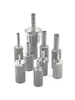 Conector de púas con rosca externa de acero inoxidable 316, Piedra de distribución de gas, Elemento filtrante de metal poroso, Cabezal difusor de oxígeno, Cabezal de aireación