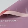 Papel para envolver ramo de flores para San Valentín, clásico, impermeable, bicolor, inglés Ouya, Tanabata, venta al por mayor de fábrica
