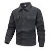 25 Primavera e Outono Europeu e Americano Transfronteiriço Amazon Masculino Gola Lapela Top Manga Longa Botão Único Cor Sólida Slim Fit Jaqueta Casaco Masculino