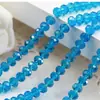 Contas Coloridas Misturadas de Roda Multicor Transfronteiriças Contas de Vidro Cristal Facetado Contas Planas Contas Soltas Acessórios para Joias DIY Atacado