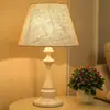 [Transfronterizo] Lámpara de Mesa Sencilla y Romántica para Dormitorio, Estilo Americano Creativo, Luz de Noche Táctil Regulable para Mesita de Noche con Control Remoto, Estilo Nórdico