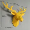 Cabeça Geométrica Europeia de Animal da Sorte Simulado Cabeça de Veado Pendente de Parede Decorações de Parede Corredor de Parede Pingente Bar Decorações de Parede