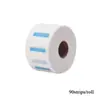 Papel Descartável para Pescoço Atacado para Cortes de Cabelo, Cortes de Cabelo em Salão de Beleza, Papel de Proteção Estendida para Pescoço Masculino e Feminino, Protetores de Papel para Corte de Cabelo, Papel Turbante