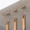Gancho Fuerte para Baño sin Taladro Baño Dormitorio Principal Cocina Decoración sin Costuras Gancho Adhesivo Pared Cosa Buena Portátil