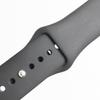 Para Apple Pulseira Apple Watch 12345678 Geração se Relógio de Cor Única e Dupla com Fivela Única de Cor Sólida de Silicone