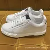 Tênis Casuais Esportivos D de Couro Genuíno de Alta Qualidade para Homens Tendência Sapatos Baixos de Couro para Homens Sapatos de Couro de Comércio Exterior Tendência Feminina