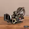 Ornamento Modelo de Máquina de Telégrafo Retrô Vintage, Máquina de Telégrafo de Estação de Rádio Simulada, Objeto Antigo Nostálgico, Adereço de Cinema e Televisão