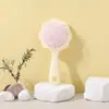 Nuevo Peine Cepillo de Flor Portátil para el Hogar de Mano Masajeador del Cuero Cabelludo Peine Suave Lindo Estilo Femenino Lindo Peine Alisador