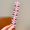 Diadema con Parche de Fleco de Lentejuelas para Niñas, Accesorio para el Cabello Extendido, Diadema de Cinta Mágica, Accesorio para el Cabello de Diadema de Estrella para Niñas