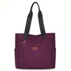 Bolso de Mano de Moda al por Mayor de Gran Capacidad Bolso Tote de Tela Oxford LOGO Personalizado Bolso de Madre Bolso de Mujer Bolso de Hombro de Nailon