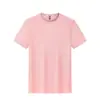 Camiseta Deportiva Personalizada Secado Rápido Manga Corta Traje de Running Actividad Grupal de Maratón Camisa Cultural Estampado de Logo Ropa de Trabajo
