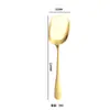 Cuchara de Servir de Acero Inoxidable Transfronteriza, Cuchara para Servir Comida Estilo Occidental, Cuchara para Ensalada, Tenedor, Cuchara de Servicio, Cuchara para Sopa, Set de Suministros para Hotel