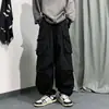 Pantalones de Trabajo de Calle Estilo Americano para Hombre de Comercio Exterior Transfronterizo, Nuevos de Primavera Modernos de Corte Holgado tipo Jogger Casual de Pierna Ancha Largos Venta al por Mayor