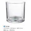 Suporte de Vela Aromaterapia Redondo Personalizado Atacado, Copo de Vidro Espesso Transparente para Vela, Frasco de Fragrância DIY, Recipiente para Vela