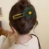 Grampo de Pelúcia Outono e Inverno Coleção Feminina Grampo Exquisito de Alto Padrão Urso Fofo Estrela de Cinco Pontas Presilha de Uma Palavra Presilha BB Acessórios de Cabelo