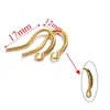 Acero Inoxidable Chapado al Vacío Ganchos Suaves para Oreja de Pescado Accesorios para Pendientes Hechos a Mano DIY Accesorios de Joyería Pendientes Joyería