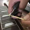 Herramienta de reemplazo de trastes de guitarra de madera Folk Latón 2.0mm 2.2mm Línea de escala Accesorios dorados Color clásico