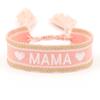 Accesorios Creativos para el Día del Padre Moda Bordado Iloveyoudaddy Letras Inglesas Pulseras para Hombres Regalos Festivos