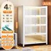 Estante de Livros com Porta de Vidro de Aço para Casa à Prova de Poeira Estante para Livros Infantis Gabinete de Exibição de Figuras de Espaço com Luz Gabinete Ita Gabinete de Lata